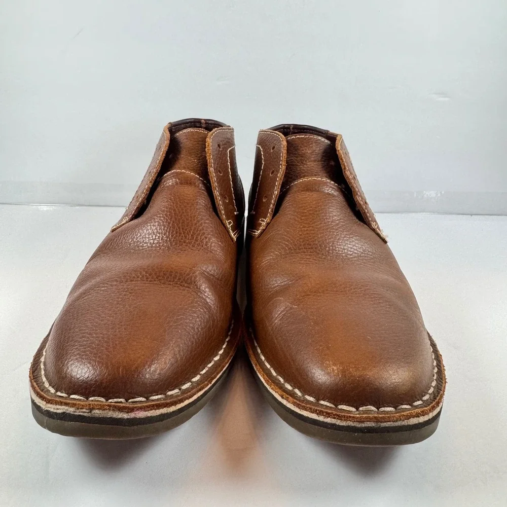 Kenneth‎ Cole Reaction Desert Wind Mens 11 M Brown Leather Chukka Desert Boots